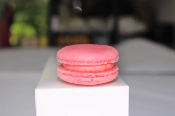 French Macarons Party Favors - 25 Pack (Pink and White) - Image 4