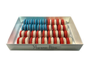 Macaron Gift Box of 36 - The American Flag