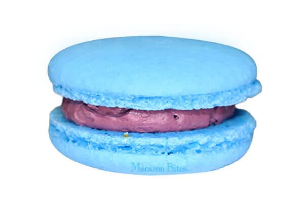 Blueberry Macaron Cookies Gift Box - 24 Count - Image 3