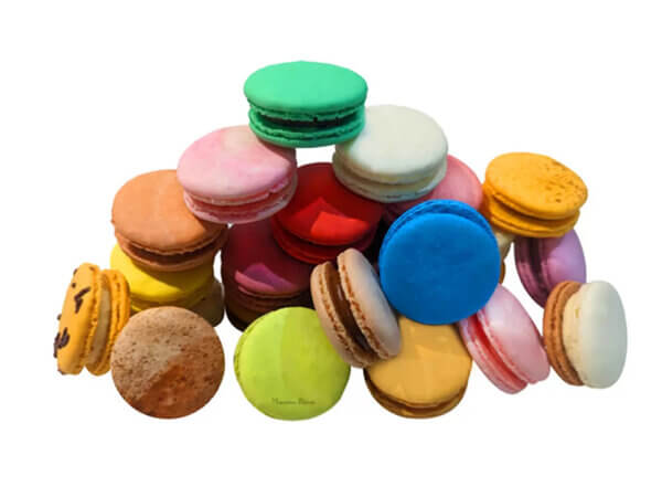 24 Assorted French Macaron Cookies